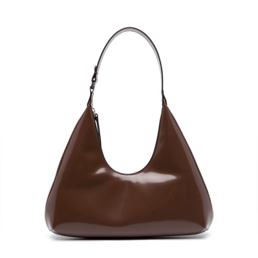 BY FAR Amber leather shoulder bag